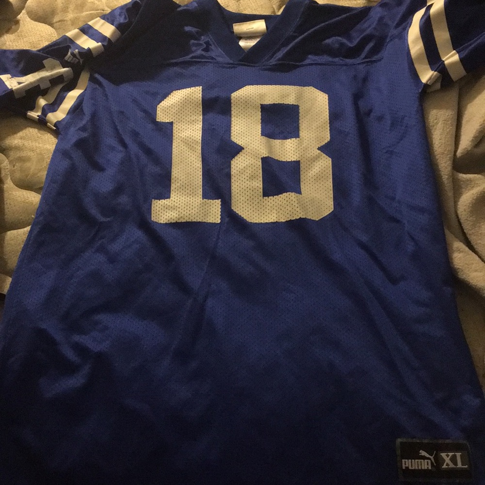 Puma Peyton Manning colts jersey